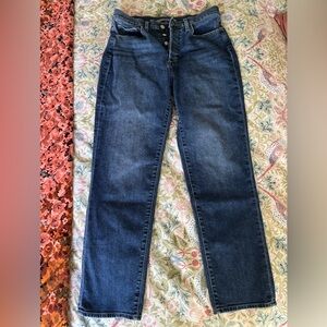 Joe's Jeans Dark Blue Straight Leg Women's Jeans